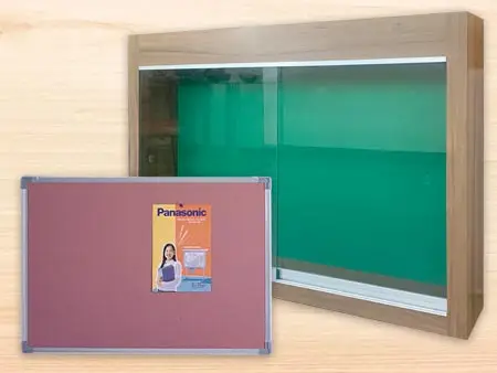 4. 鋁框木框公佈欄/大型/櫥窗式/海報欄,群策黑板有限公司